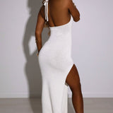 Vestido Maxi Isla - Branco