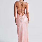 Vestido Maxi Isobel - Rosa Claro