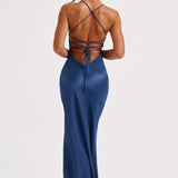 Vestido Maxi Isobel - Marinho