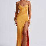 Vestido Maxi Isobel - Tangerina