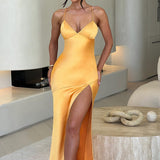 Vestido Maxi Isobel - Tangerina