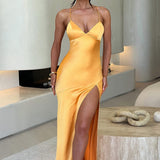 Vestido Maxi Isobel - Tangerina