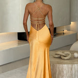 Vestido Maxi Isobel - Tangerina