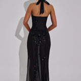 Vestido Maxi Jacqueline - Preto