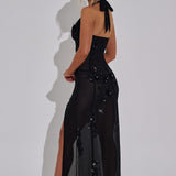 Vestido Maxi Jacqueline - Preto