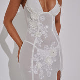 Vestido Maxi Jacqueline - Marfim