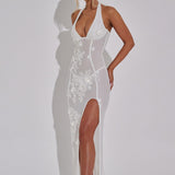 Vestido Maxi Jacqueline - Marfim