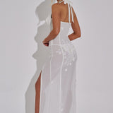 Vestido Maxi Jacqueline - Marfim