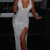 Vestido Maxi Jacqueline - Marfim