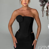 Corset Jacquie - Preto