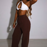 Calças Jadae - Chocolate