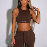 Jae Luxe Crop - Chocolate