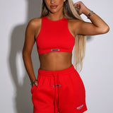 Jae Luxe Crop - Vermelho