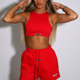 Jae Luxe Crop - Vermelho
