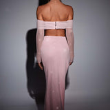 Saia Maxi Jana - Rosa Brilhante