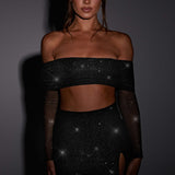 Top Jana - Preto Brilhante