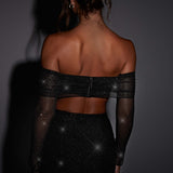 Top Jana - Preto Brilhante