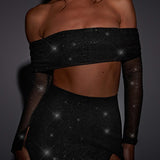 Top Jana - Preto Brilhante