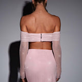 Top Jana - Brilho Rosa