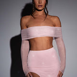 Jana Top - Brilho Rosa