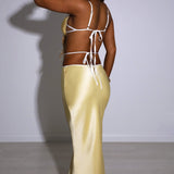 Saia Maxi Jasmyn - Limão