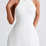 Vestido Mini Jayne - Marfim
