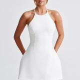 Vestido Mini Jayne - Marfim