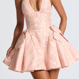 Vestido Mini Jocelyn - Pêssego Suave