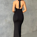 Vestido Maxi Jodie - Preto Profundo