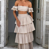 Saia Maxi Joy - Bege