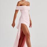 Vestido Maxi Joyce - Rosa Claro