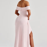 Vestido Maxi Joyce - Rosa Claro