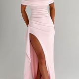 Vestido Maxi Joyce - Rosa Claro