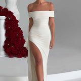 Vestido Maxi Joyce - Marfim