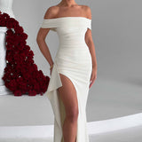 Vestido Maxi Joyce - Marfim