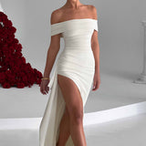 Vestido Maxi Joyce - Marfim