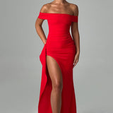 Vestido Maxi Joyce - Vermelho