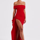 Vestido Maxi Joyce - Vermelho