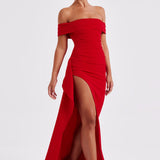 Vestido Maxi Joyce - Vermelho