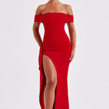 Vestido Maxi Joyce - Vermelho