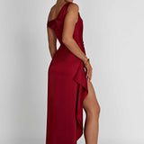 Vestido Maxi Juliene - Vinho