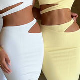 Saia Maxi Kaela - Limão