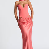 Corset Kamiyah - Rosa Coral