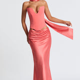 Corset Kamiyah - Rosa Coral