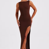 Vestido Maxi Kassandra - Chocolate