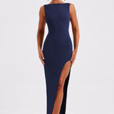 Vestido Maxi Kassandra - Marinho