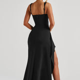 Vestido Maxi Katana - Preto