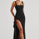 Vestido Maxi Katana - Preto