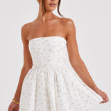 Vestido Mini Katrina - Estampa Floral Rosa