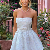Vestido Mini Katrina - Estampa Floral Rosa